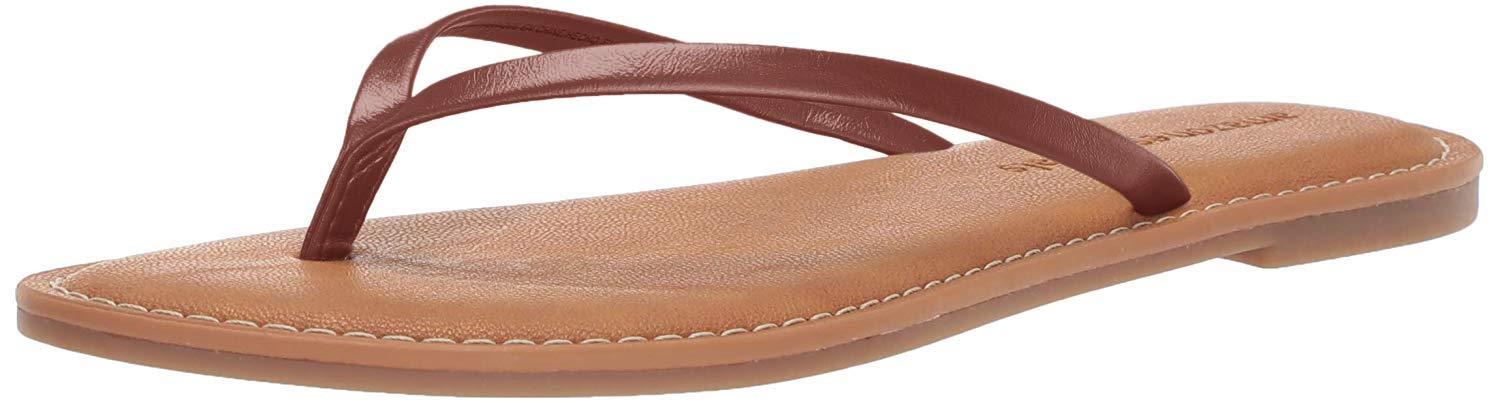 Amazon Essentials Women's Comfortable Thong Sandals - Lightweight Summer Flip Flops for Beach, Pool, and Casual Wear