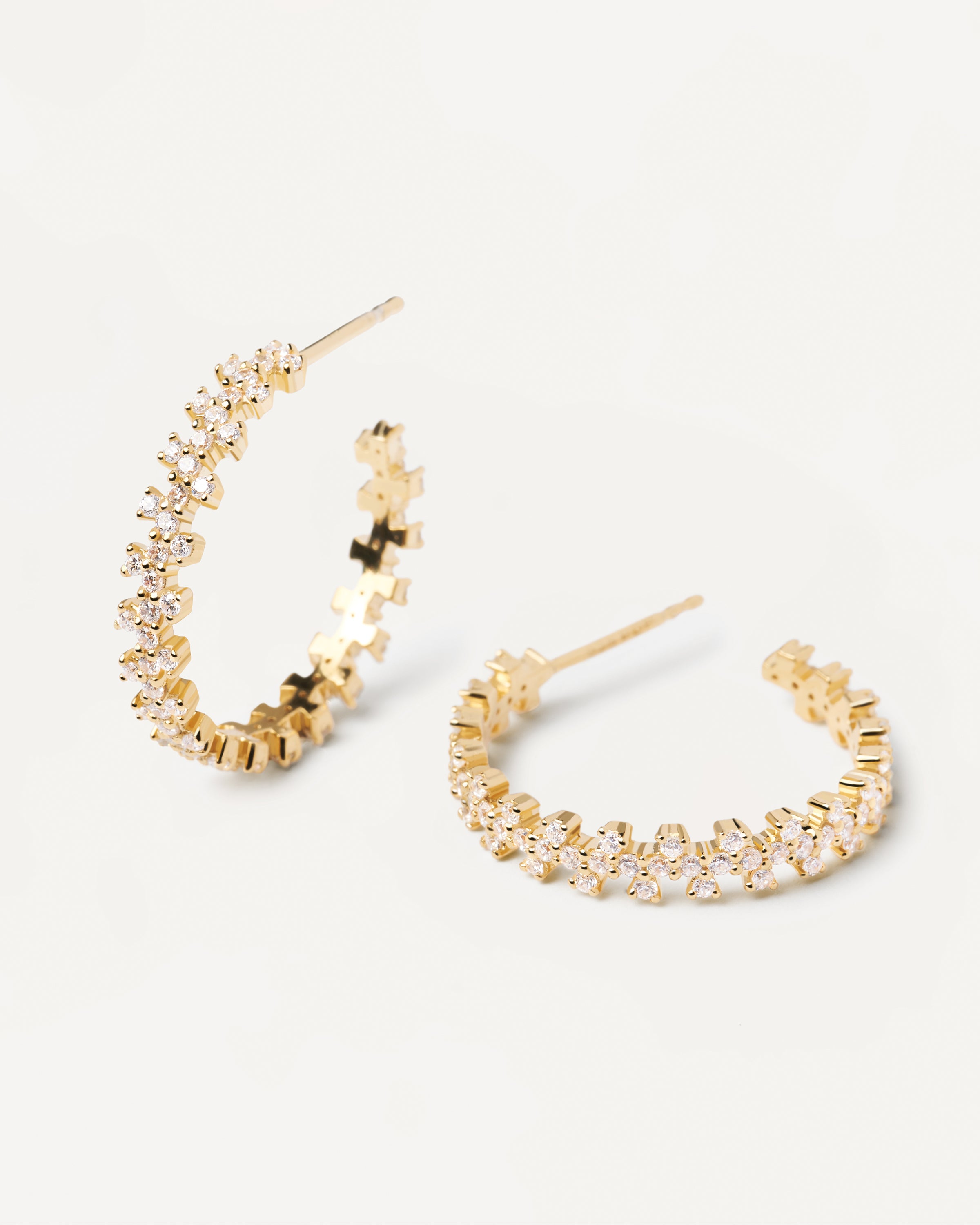 Elegant Crown Gold Earrings for Women - 14K Yellow Gold Princess Tiara Stud Earrings - Perfect for Parties, Weddings & Special Occasions