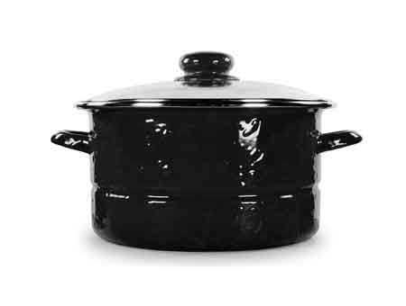 6 Quart Stock Pot with Lid - Heavy Duty Stainless Steel Cooking Pot for Soups, Stews & Pasta - Perfect for Home Kitchen & Restaurant Use