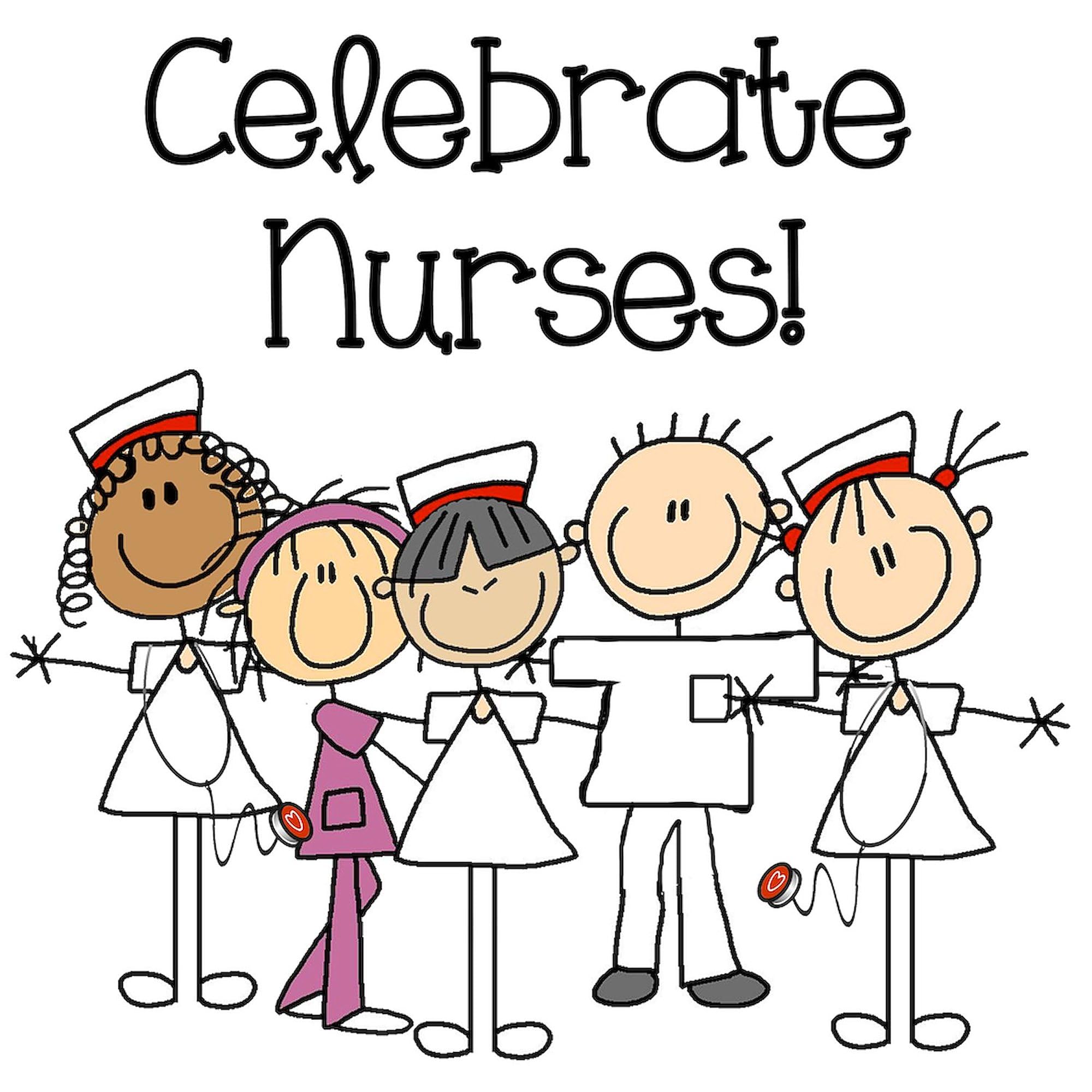 Celebrate Nurses Tote Bag - Natural Canvas Reusable Shopping Tote for Nurses - Perfect for Work, Groceries & Everyday Use