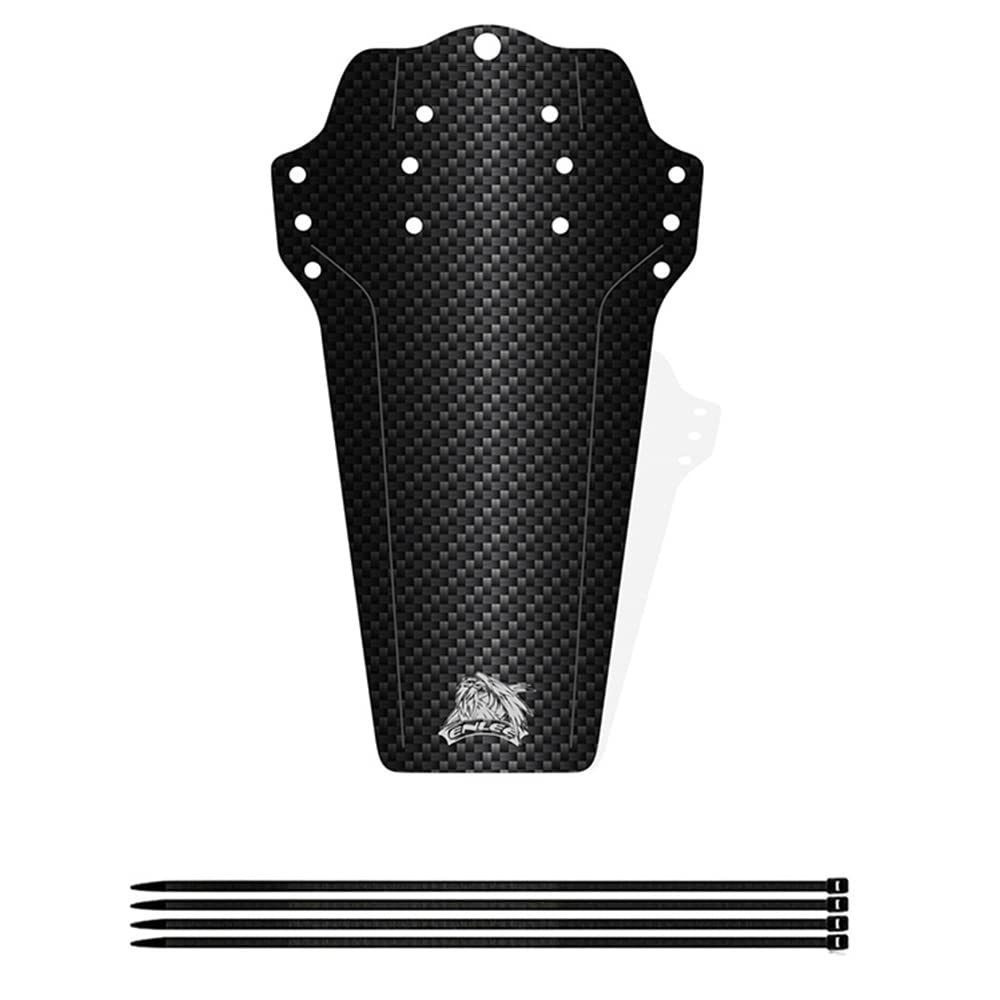 TOTMOX Bike Mudguard Set - Durable Front & Rear MTB Fenders for Mountain Bikes - Waterproof Color Printed Bicycle Mud Guards - Perfect for Trail Riding, Commuting & Wet Weather Cycling
