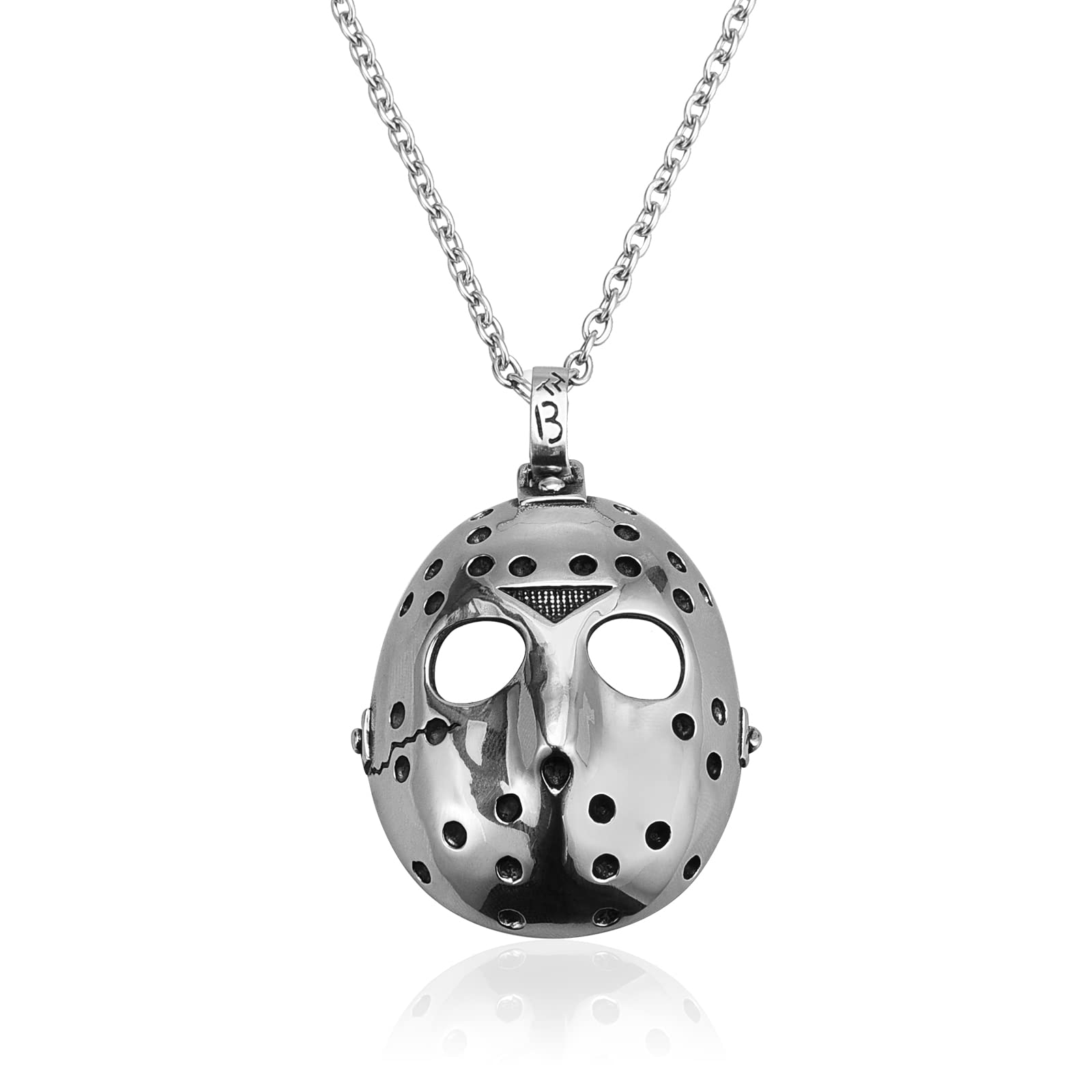Horror Movie Ghost Baby Jason Scary Theme Bracelet - Women's Cosplay Jewelry & Charm Bracelet for Halloween, Horror Conventions & Themed Parties