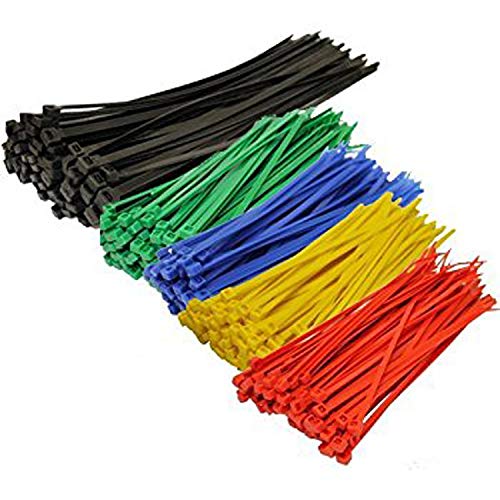 4 Inch Brown Tan Nylon Cable Ties (100 Pack) - 18lb Heavy Duty Strength for Wire Management, DIY Projects & Home Organization