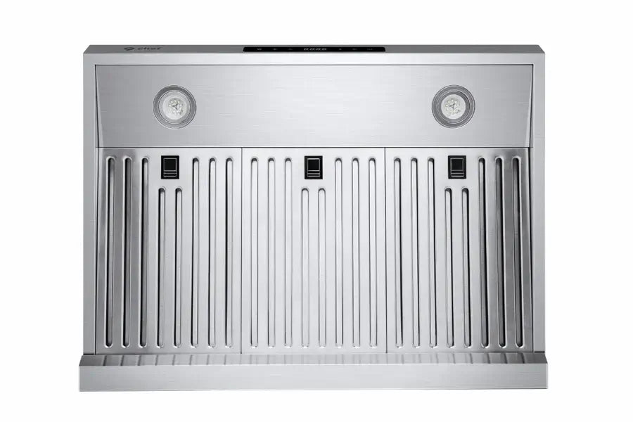 Hauslane Chef 30 Inch Ducted Stainless Steel Under Cabinet Range Hood - UC PS10SS 30 - Powerful Kitchen Ventilation for Smoke & Odor Removal - Perfect for Home Cooking & Professional Kitchens
