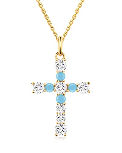 09_Cross_necklace_CZ_Gold_Turquoise
