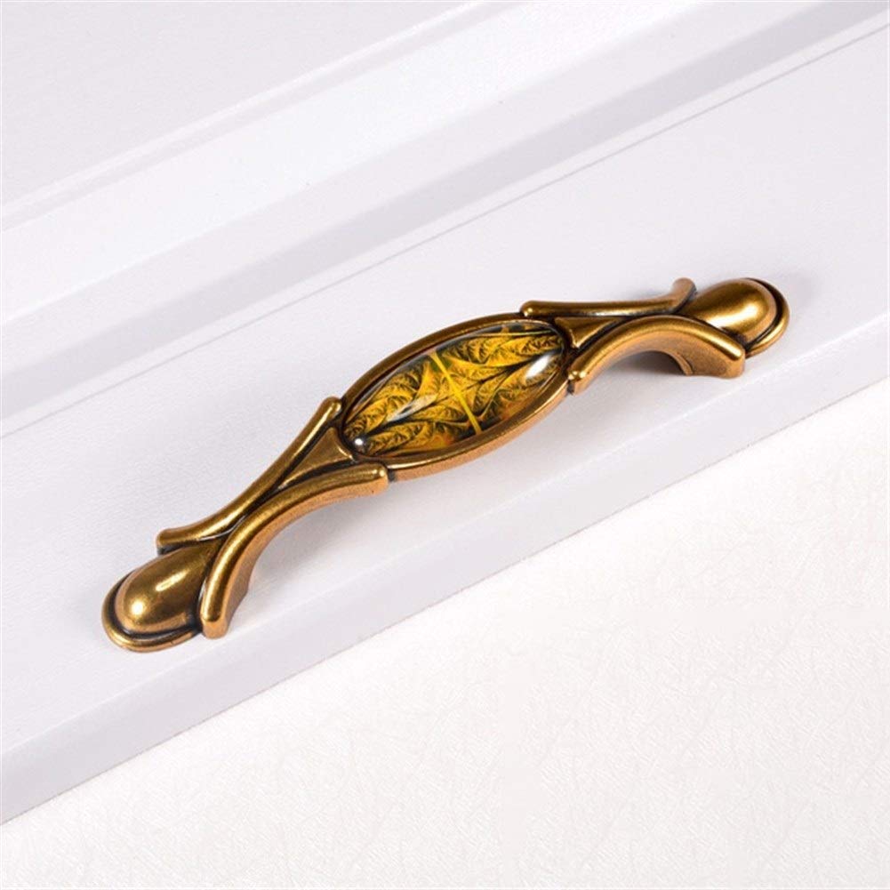 Vintage Bronze Cabinet Knobs & Drawer Pulls - Elegant Furniture Handles for Wardrobe, Closet, Kitchen & Dressing Table - Indoor Hardware (Color: J) | Perfect for Home Decor, DIY Projects & Furniture Upgrades