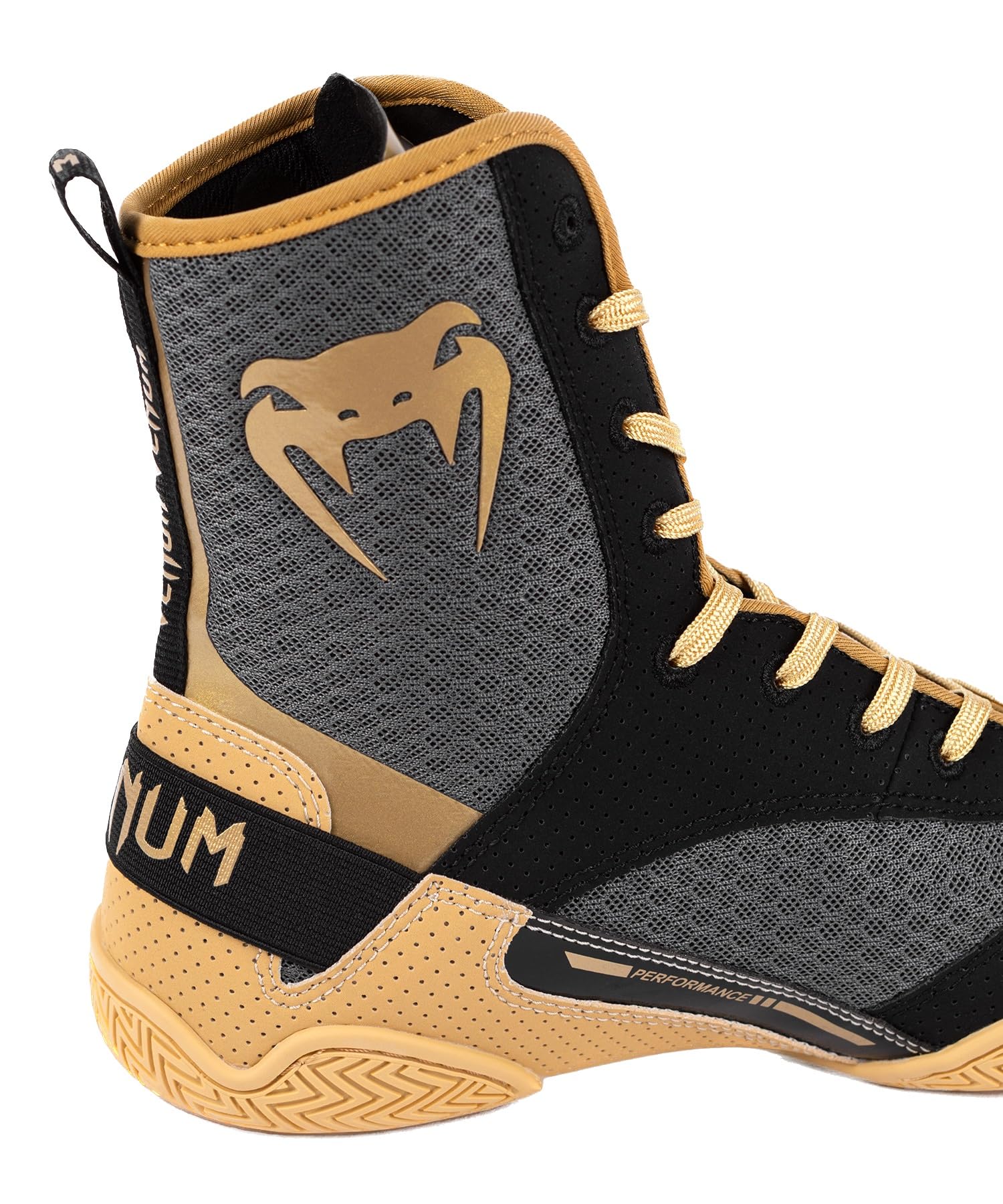 Venum Elite Boxing Shoes for Men & Women - Lightweight, Breathable Training Shoes for Boxing, MMA & Kickboxing - Perfect for Gym, Sparring & Competition