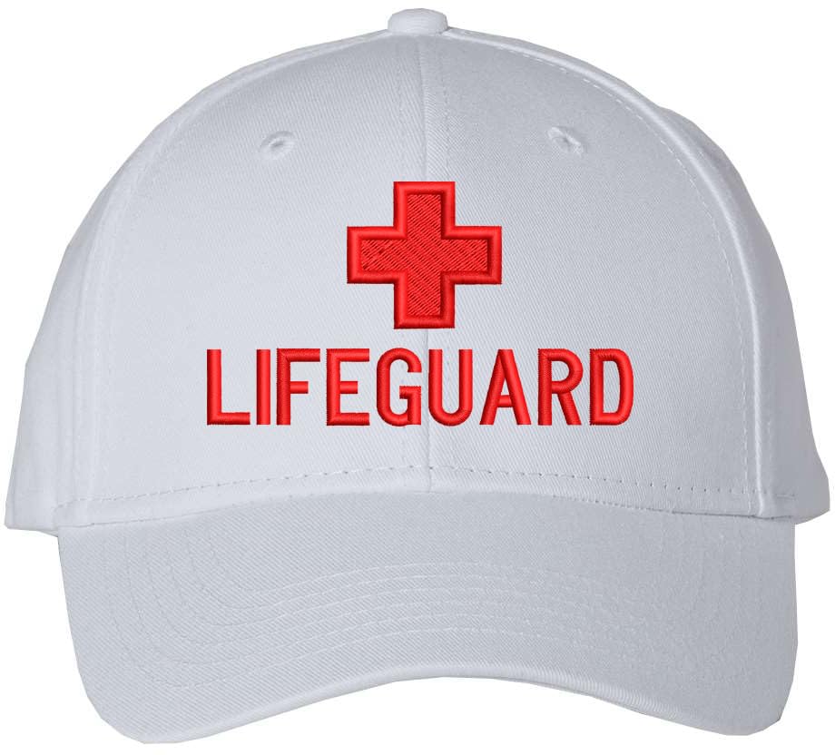 Lifeguard Baseball Hat - Structured Beach Rescue Watch Cap for Pool Safety Duty, Ideal for Lifeguards, Swimmers, and Water Sports Enthusiasts