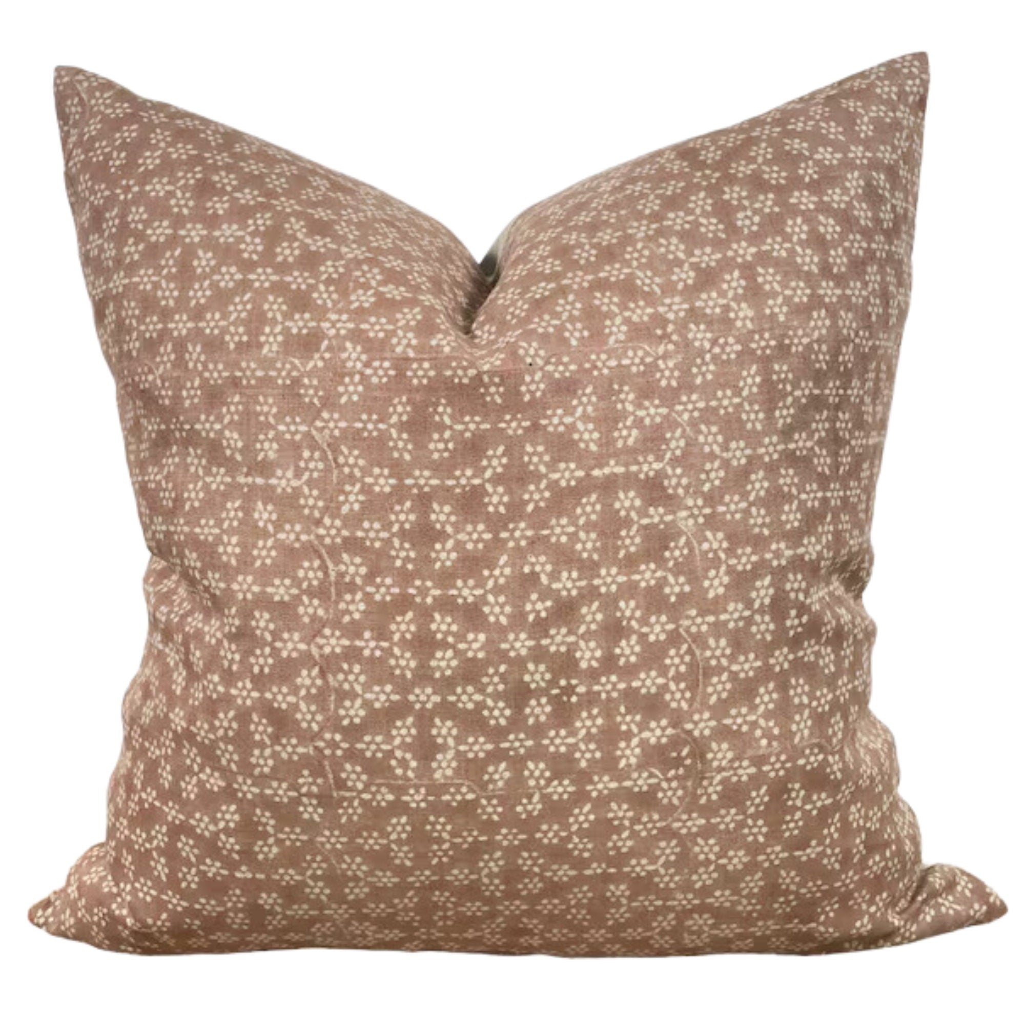 Stylish Maricopa Floral Pillow Cover - Bohemian Home Decor for Living Room, Bedroom & Outdoor - 18x18 Inch Decorative Throw Pillow Case