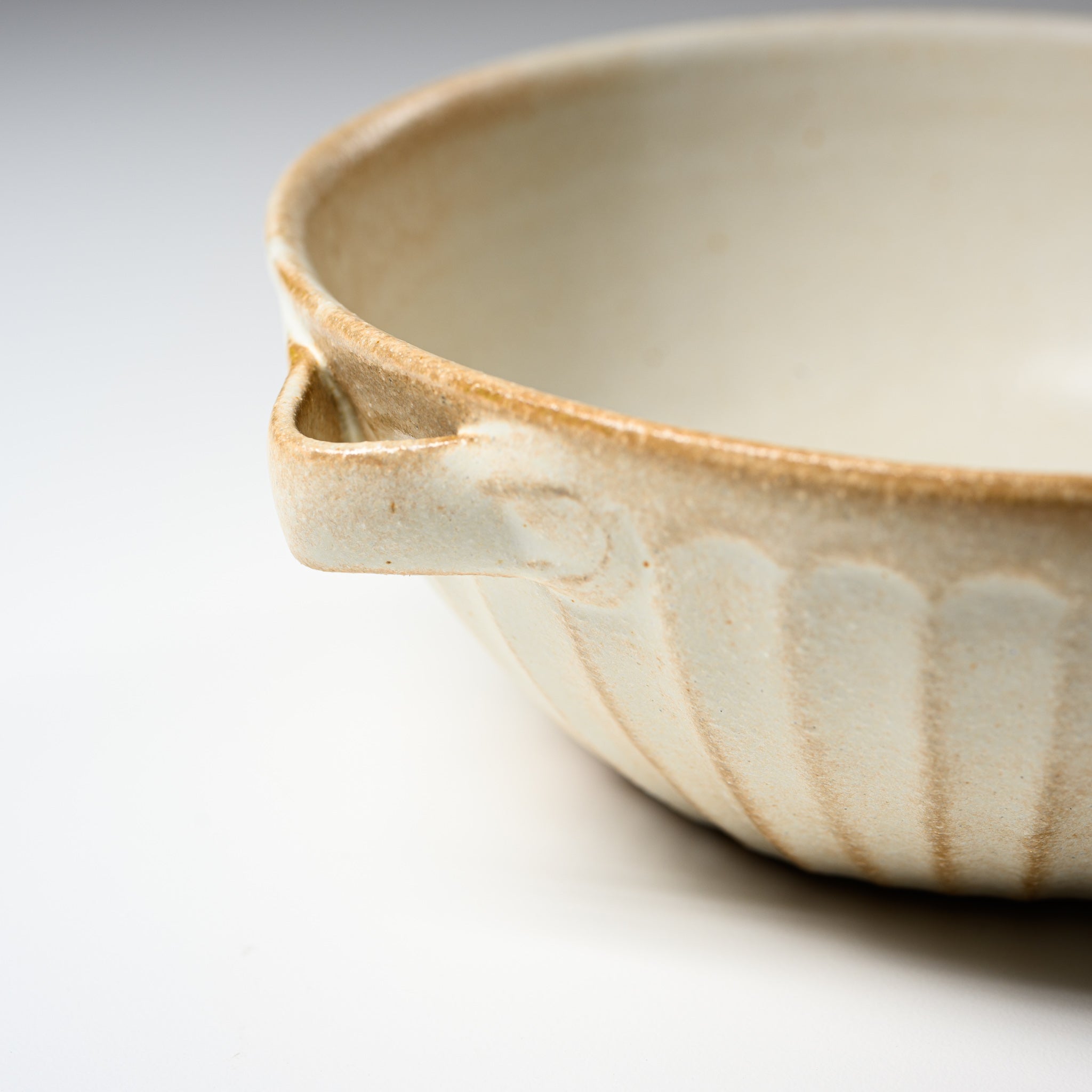Wakasama Kiln Kinari Stew Serving Bowl - Handcrafted Japanese Ceramic Soup Bowl for Ramen, Udon & Miso - Perfect for Asian Cuisine, Home Dining & Restaurant Use