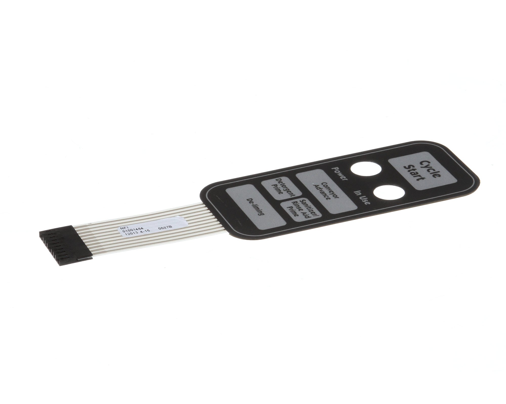 01001464 Switch Panel Membrane - Durable & Waterproof Replacement for Control Panels | Perfect for Industrial Equipment, Appliances, and Machinery Repair