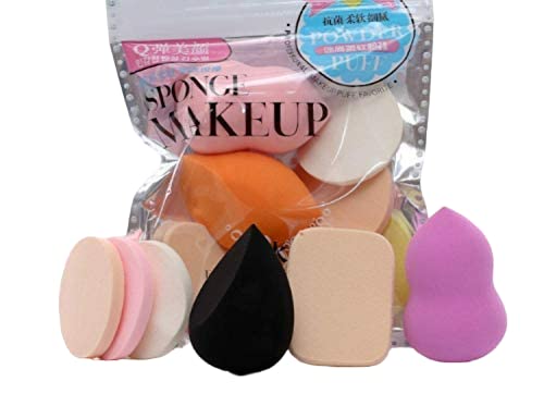 Beauty Blender Makeup Sponge - Soft Foundation Blender for BB Cream & Face Powder - Professional Makeup Puff for Seamless Blending & Cleansing - Perfect for Daily Makeup Application & Travel Beauty Essentials