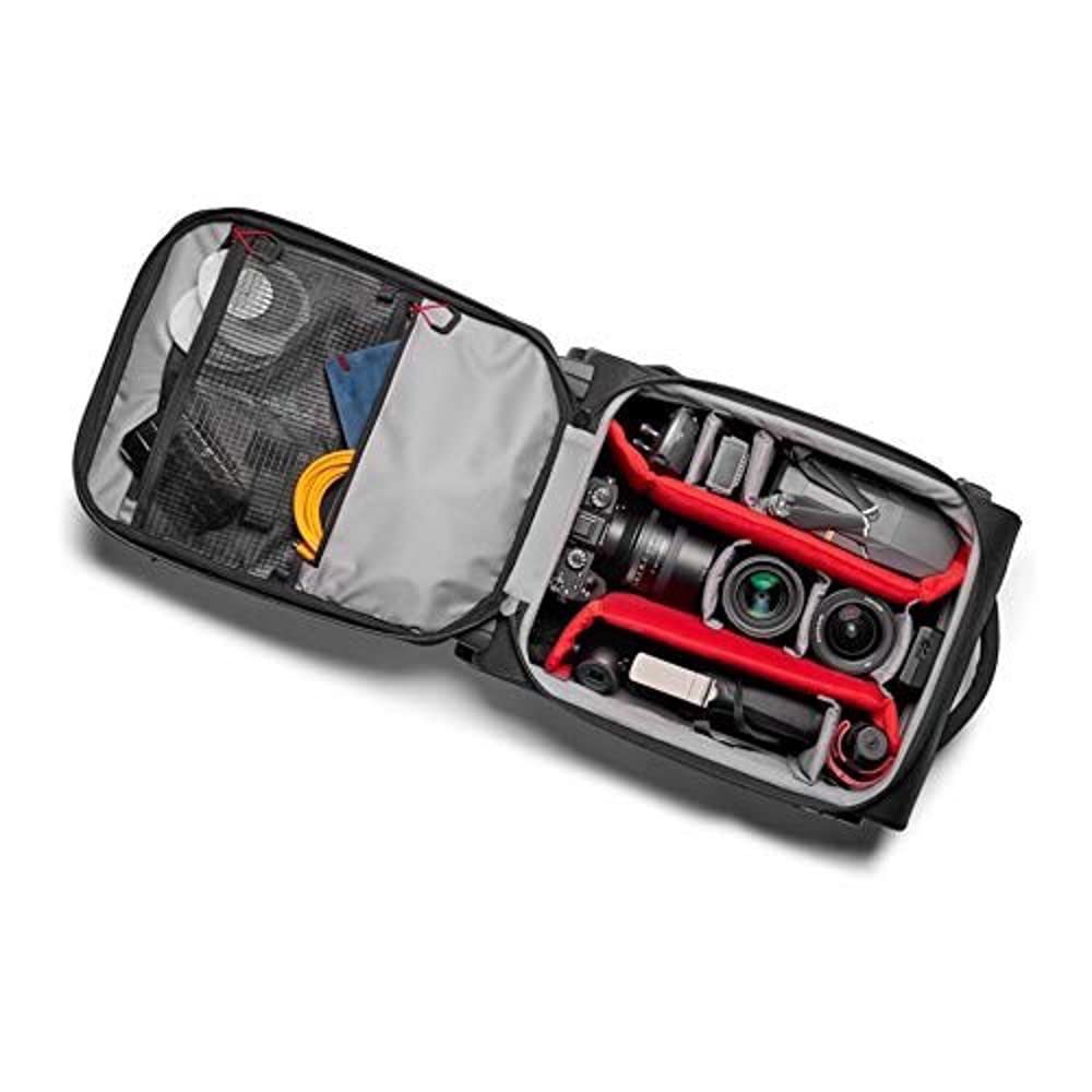 Manfrotto MB PL-RL-A50 Reloader Air 50 Professional DSLR Camera Roller Bag - Waterproof Trolley Case for DSLR, Mirrorless & CSC Cameras, Holds 2 Cameras + Lenses, 15