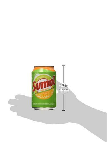 Sumol Orange Laranja Soda Portugal 11.15 oz Cans 6 Pack - Refreshing Portuguese Citrus Drink for Parties, BBQs & Summer Gatherings
