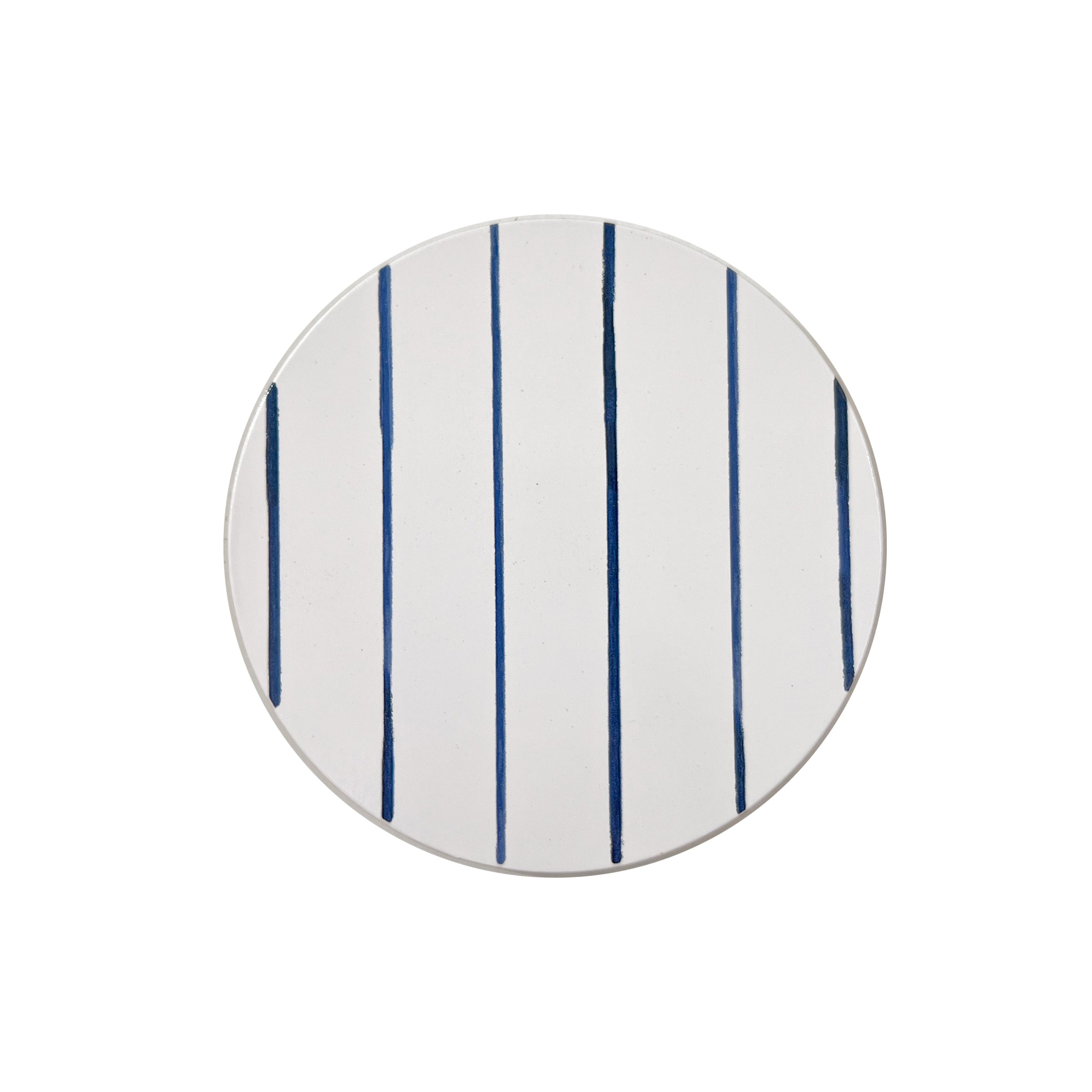 Premium Blue Bay Corkback Coasters Set of 4 - Natural Cork Drink Coasters for Hot & Cold Beverages - Perfect for Coffee Tables, Bars, and Home Decor