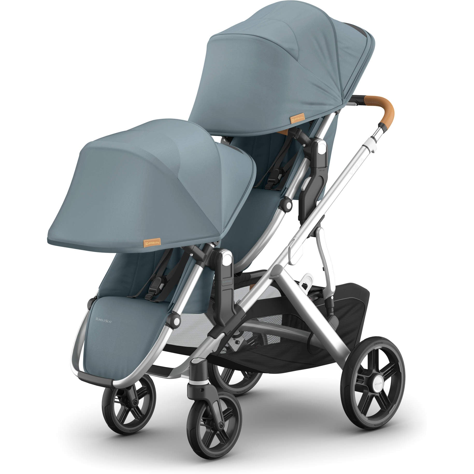 UPPAbaby Vista RumbleSeat V3 - Double Stroller Seat Attachment for Twins & Siblings | Compatible with Vista Strollers | Perfect for Shopping, Travel & Daily Walks