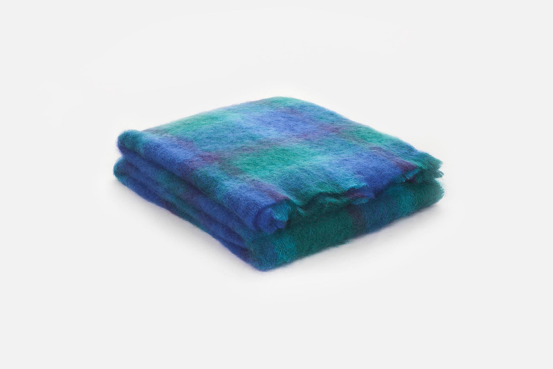 Luxury Ascot Drumin Mohair Throw Blanket - Soft & Warm Wool Blend - Perfect for Sofa, Bed & Cozy Winter Nights
