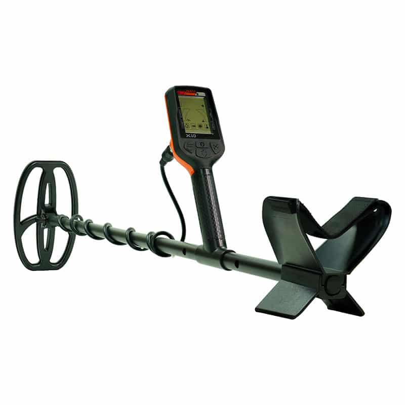 Quest X5 Metal Detector for Adults & Kids - Professional Waterproof Gold Detector with LCD Display - Perfect for Beach, Park & Treasure Hunting Adventures