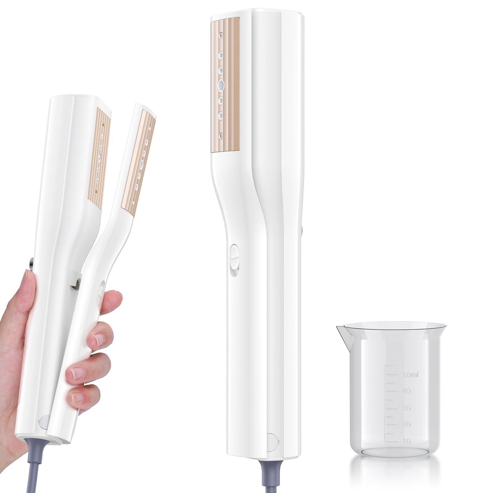 Portable Handheld Garment Steamer - 900W Mini Iron Steamer for Clothes, 3-in-1 Wet & Dry Ironing, 15s Fast Heat Up Wrinkle Remover for Home, Office & Travel (120V) | Perfect for Business Trips, Weddings & Quick Outfit Refresh