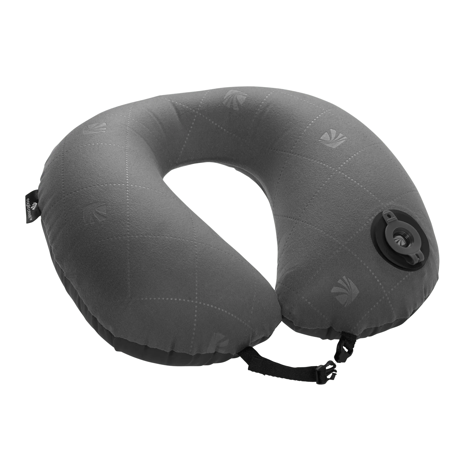 Eagle Creek Exhale Neck Pillow for Travel - Comfortable & Supportive Inflatable Neck Rest for Airplane, Car, and Office Use