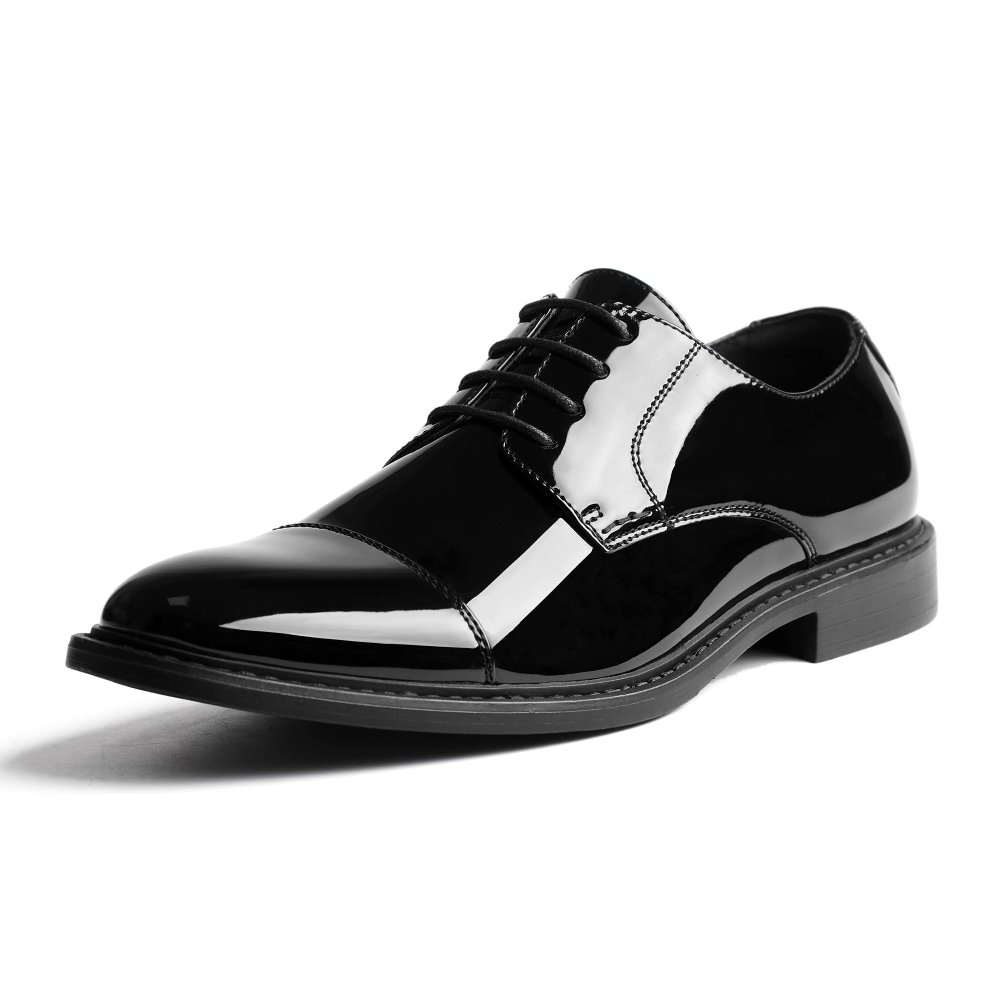 Mofri Men's Dress Shoes - Formal Tuxedo Shoes for Wedding, Business & Special Occasions | Comfortable & Stylish Oxford Shoes for Men