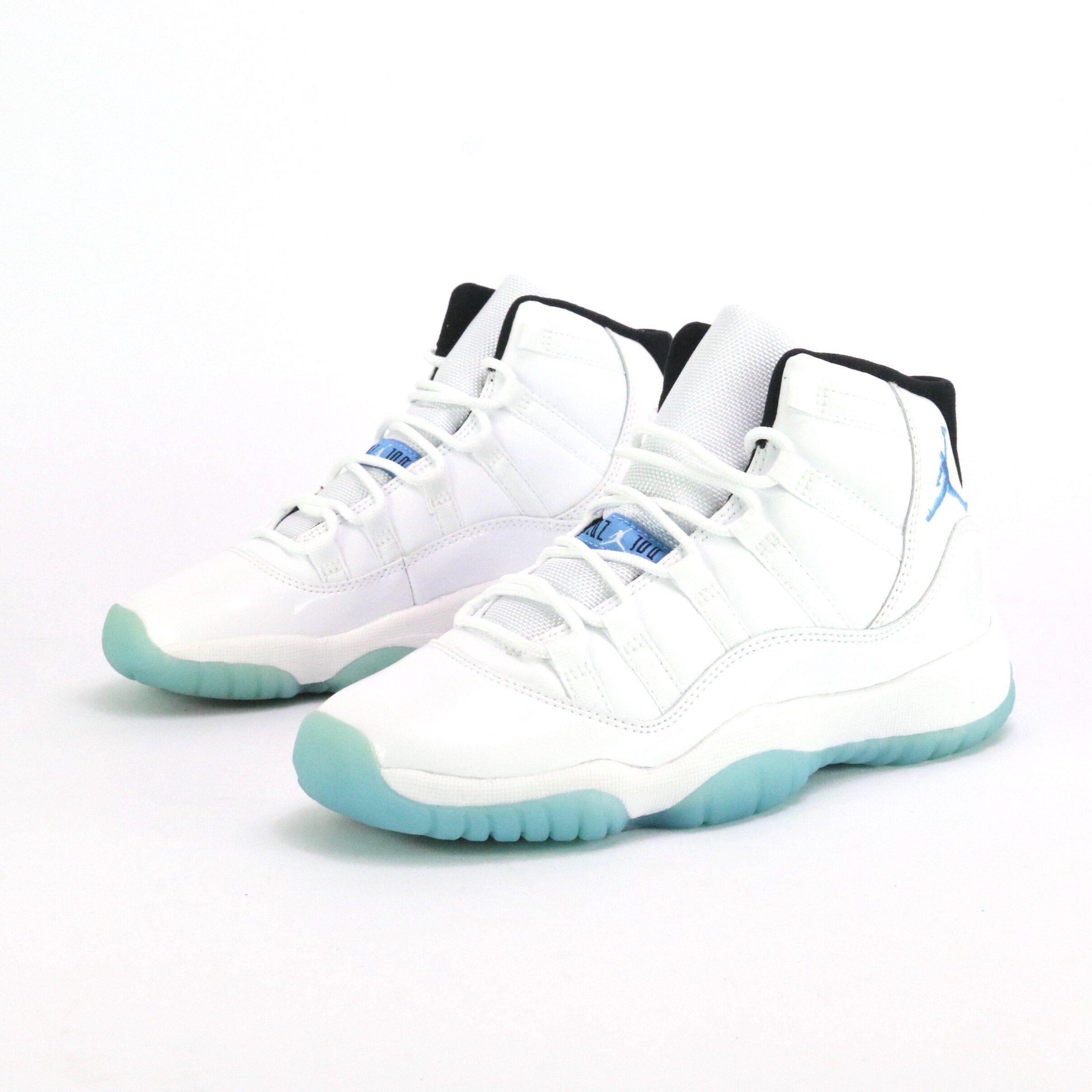 Air Jordan 11 Retro GS 'Legend Blue' - White/Black Basketball Shoes for Women & Girls - Perfect for Court Play, Sneaker Collecting & Street Style Fashion