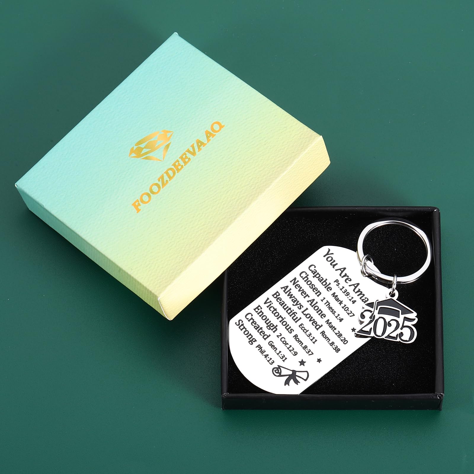 Class of 2025 Graduation Gifts for Men & Women - Personalized High School & College Graduation Presents for Him & Her - Senior Night, Last Day of School & Religious Celebration Gifts (Perfect for Students, Friends & Family)
