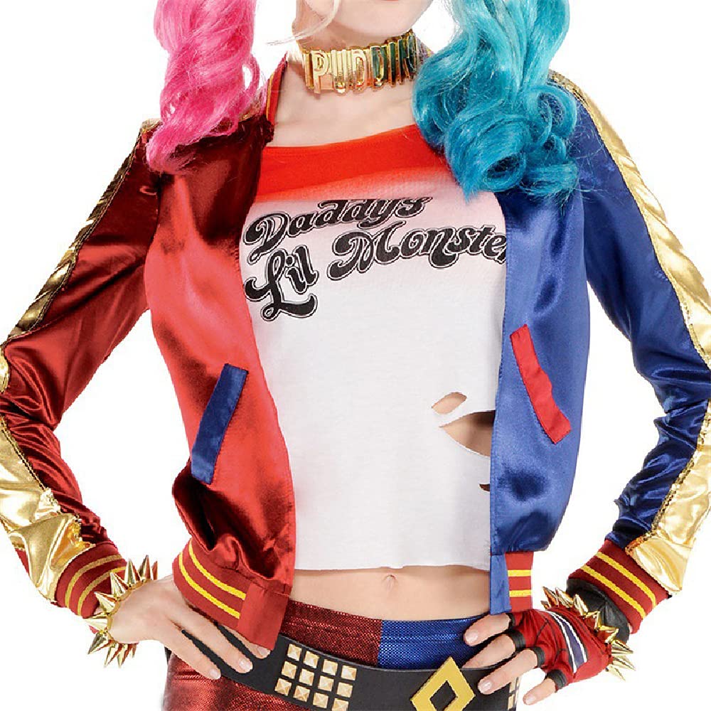 Quenny Halloween Costumes for Girls - Clown Cosplay Outfit with Accessories | Perfect for Halloween Parties, Trick or Treating & Dress-Up Play