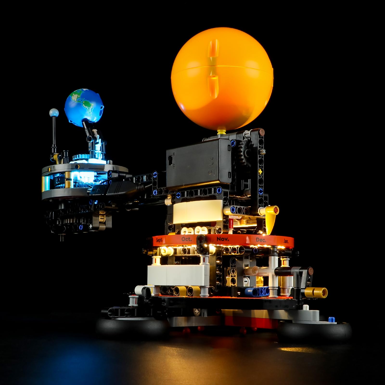 LIGHTAILING LED Lighting Kit for LEGO-42179 The Earth and Moon in Orbit - Building Block Model - Not Included in Original Set - Perfect for LEGO Enthusiasts & Home Decor
