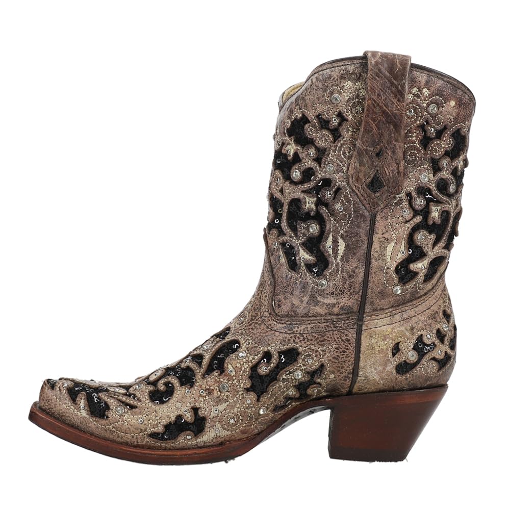 Women's Corral A3550 Cowboy Boots - Stylish Western Boots for Riding, Dancing & Everyday Wear