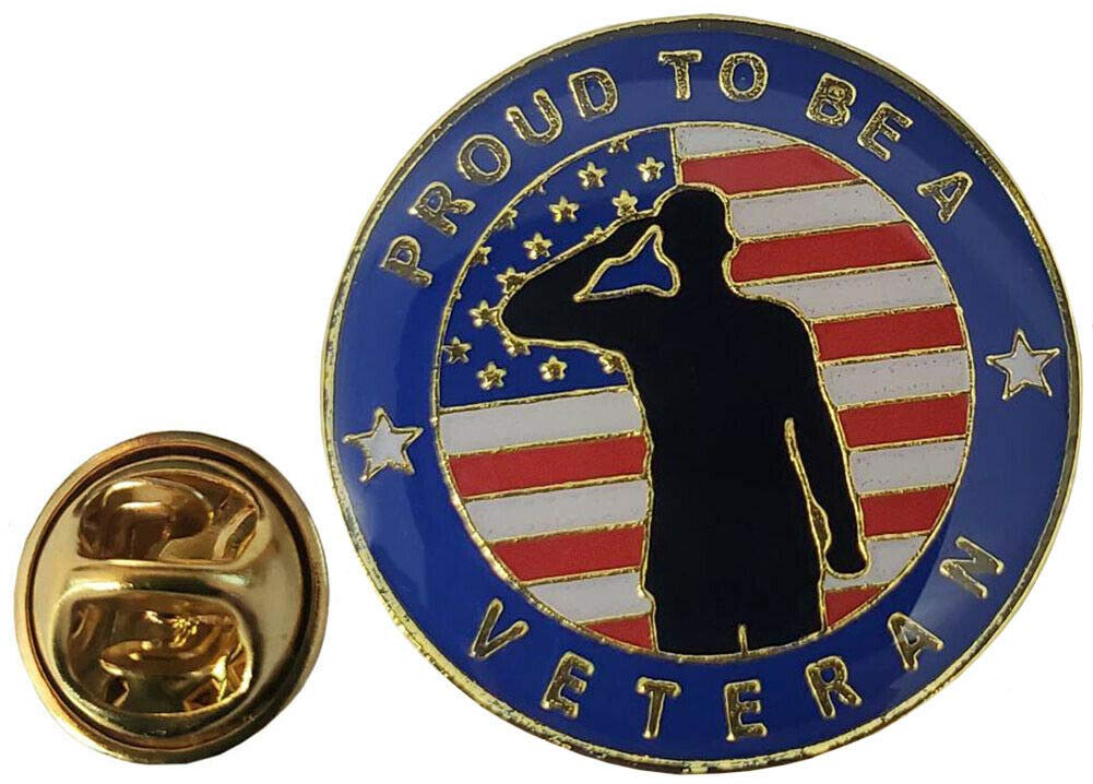 Wholesale Lot of 50 USA Veteran Motorcycle Hat Lapel Pins - Patriotic Bike Cap Studs for Clothing & Accessories - Perfect for Biker Gear, Military Apparel & Patriotic Events