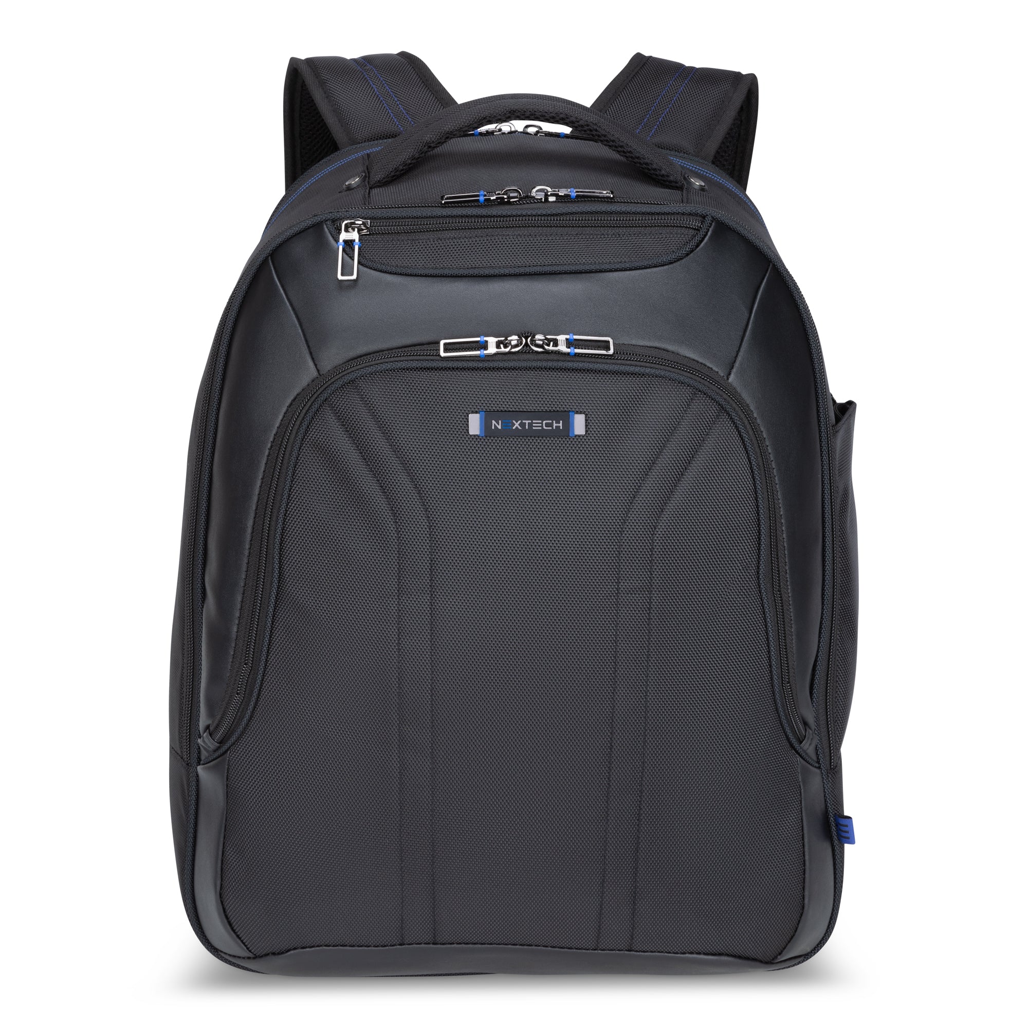 Nextech Professional Business Backpack for Men & Women - Waterproof Laptop Backpack with USB Charging Port - Perfect for Office, Travel, and Commuting