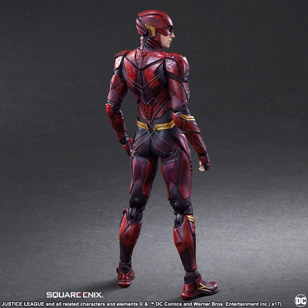 DC Universe The Flash Justice League Variant Play Arts Kai Action Figure - Collectible Superhero Toy for Fans & Display - Perfect for Home Decor, Gifts, and Comic Book Collections
