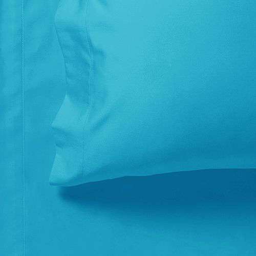 1000TC Ultra Soft King Size Bed Sheet Set - Light Blue Flat & Fitted Sheets for Luxurious Comfort | Perfect for Master Bedroom, Guest Room & Hotel Use