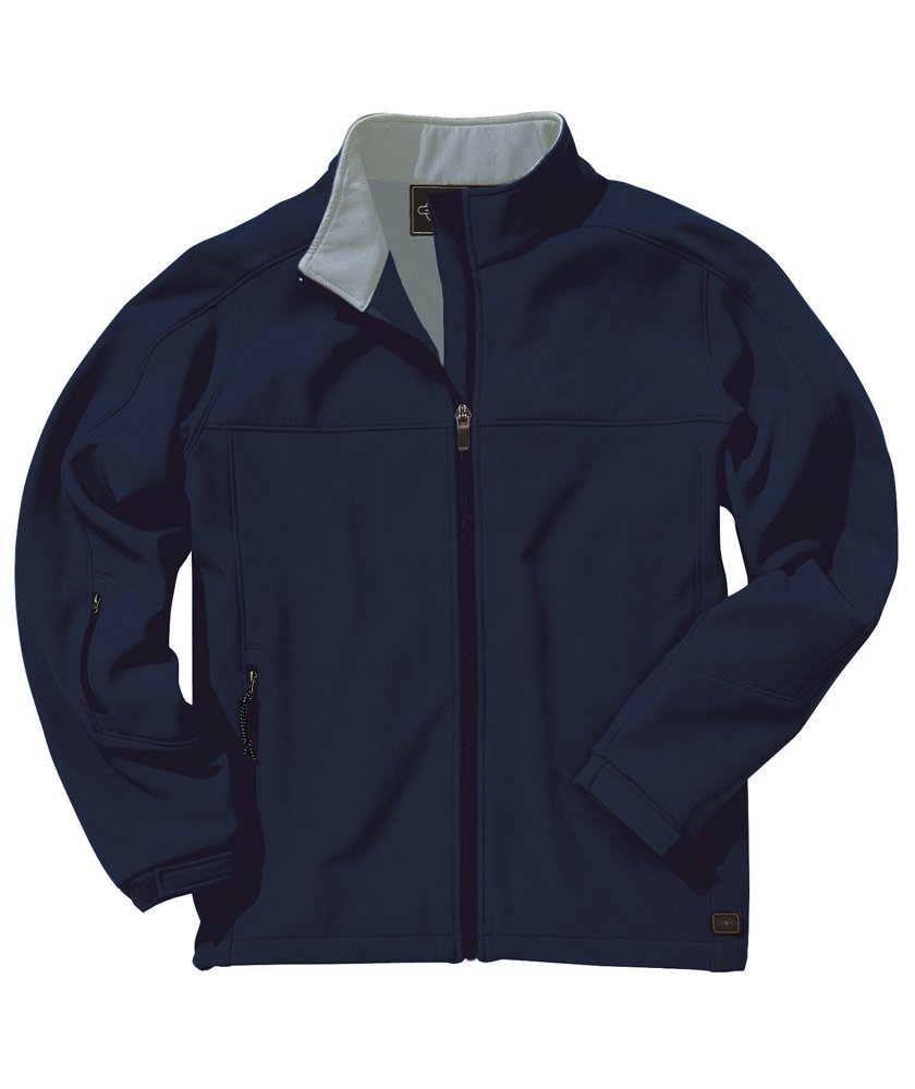 Charles River Apparel Men's Classic Soft Shell Jacket - Waterproof Windproof Fleece-Lined Outdoor Jacket for Hiking, Camping & Winter Sports