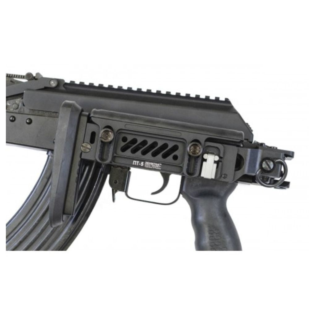 ZenitCo PT-5 Folding Stock - Adjustable Telescopic Rifle Stock for AK & AR Platforms | Perfect for Tactical, Hunting & Competitive Shooting
