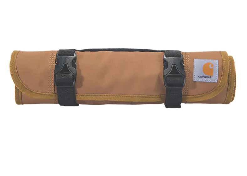 18-Pocket Utility Roll Organizer - Durable Multi-Pocket Tool Belt for DIY, Camping, Hiking & Outdoor Activities - Perfect for Tools, Fishing Gear & Camping Essentials