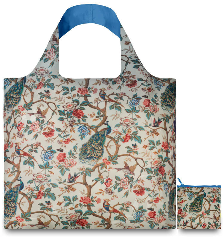 LOQI Museum Collection Tote Bag - Stiftung Preußische Schlösser und Gärten Design | Eco-Friendly Reusable Shopping Bag for Groceries, Books & Travel