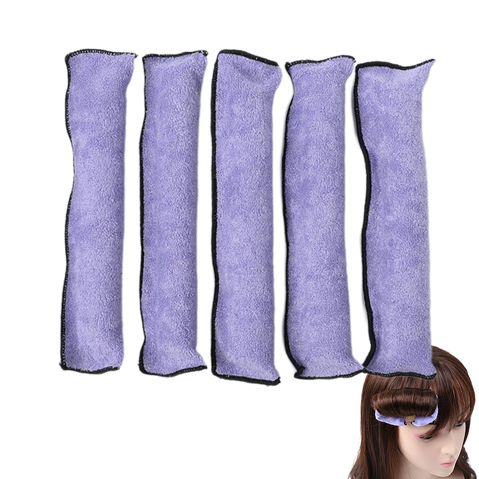 Soft Overnight Hair Rollers Set of 6 | Sponge Sleep Hair Curlers for Women & Girls - Comfortable Foam Pillow Curlers for Natural Waves & Curls | Perfect for Overnight Styling, Bedtime Hair Care & Morning Volume