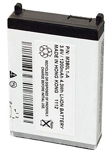 Lenmar CLM120 Rechargeable Two-Way Radio Battery - 3.6V 1200mAh Li-Ion Replacement Battery Pack | Compatible with Lenmar CLM120 Radios | Perfect for Business, Security & Outdoor Communication