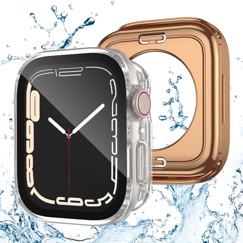 Clear/Rose Gold