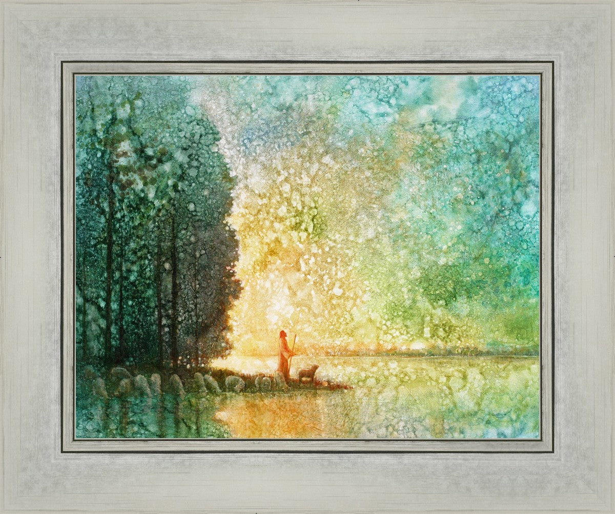 Beside Quiet Waters - Premium Home Decor for Relaxing Spaces | Perfect for Living Rooms, Bedrooms & Meditation Areas