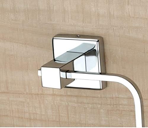 STHITI Stainless Steel Folding Towel Rack - Adjustable Swivel Towel Bar Holder for Bathroom, Kitchen, Laundry Room | Space-Saving Wall Mount or Freestanding Towel Stand | Rustproof Bathroom Accessories (Diamond Ring Design) - Perfect for Small Spaces, Apartments & Dorm Rooms