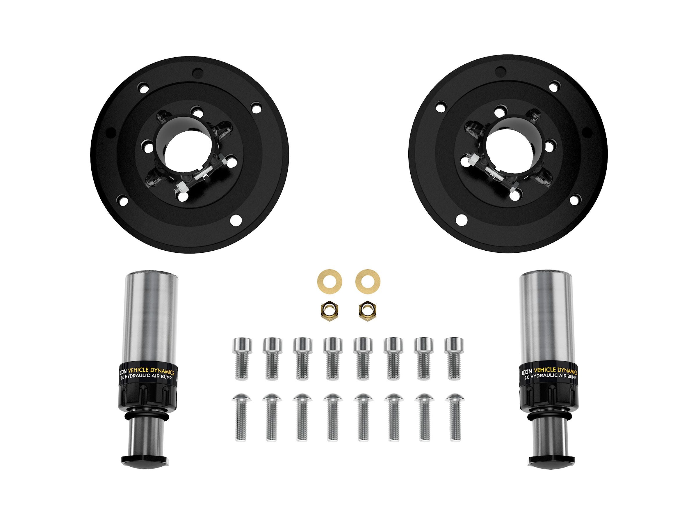 2024 Tacoma Rear 2.0 Hydraulic Bump Stop Kit with 1.75