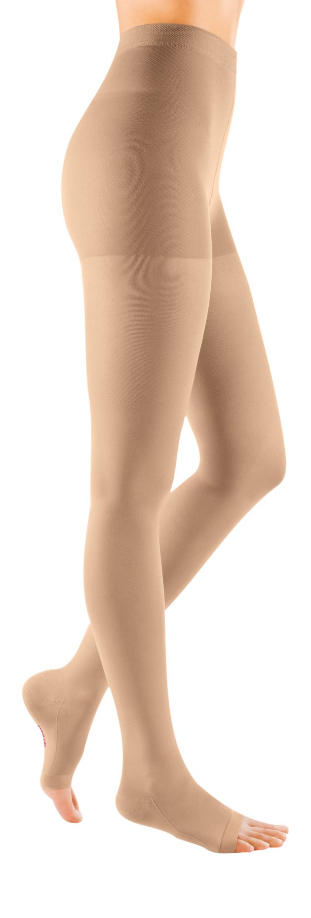 Mediven Comfort Women's 30-40 mmHg Open Toe Compression Pantyhose - Ideal for Varicose Veins, Swelling & Post-Surgery Recovery