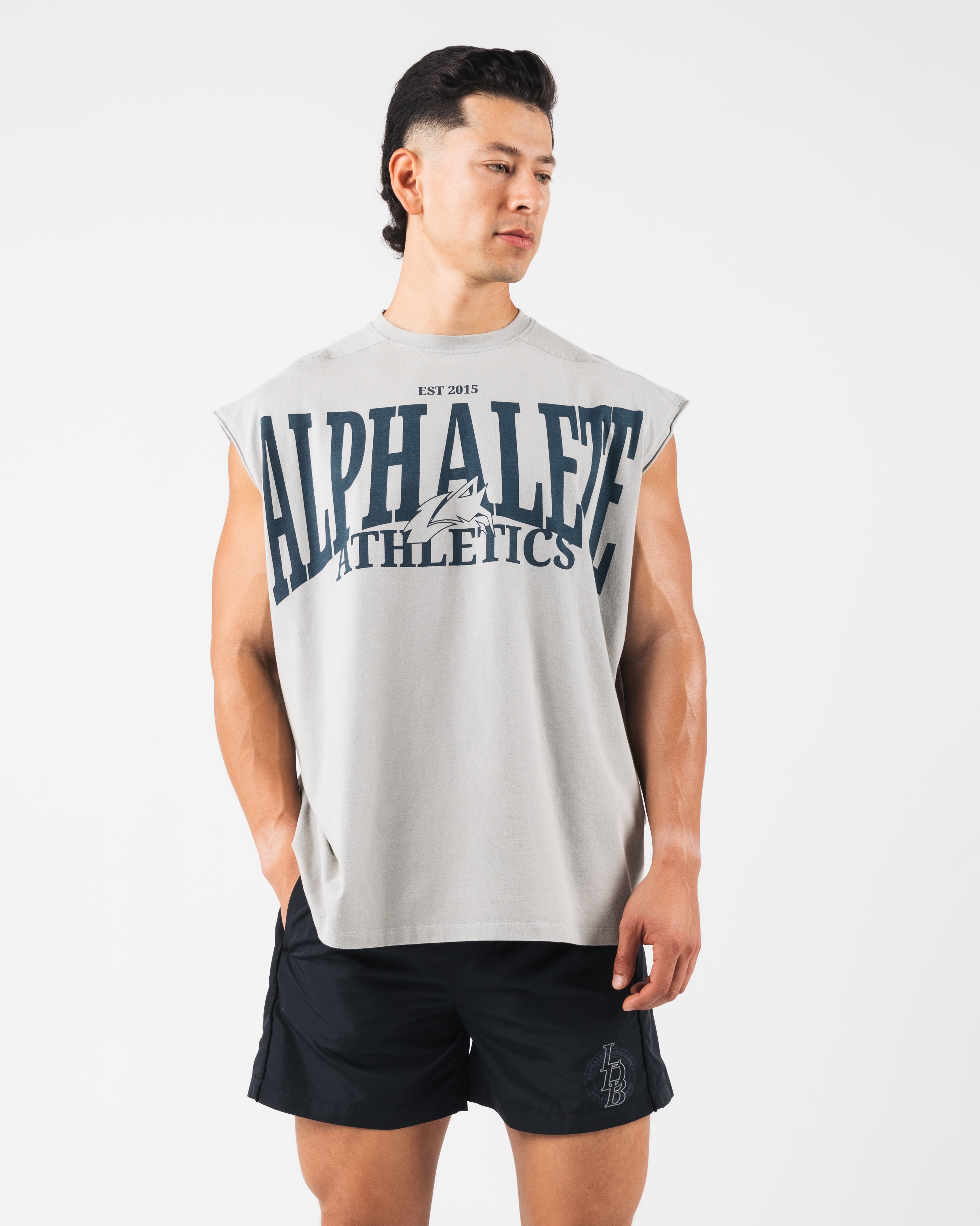 Vintage Muscle Tank Top for Men - Retro Workout & Gym Shirt - Comfortable Sleeveless Tee for Fitness, Running & Casual Wear