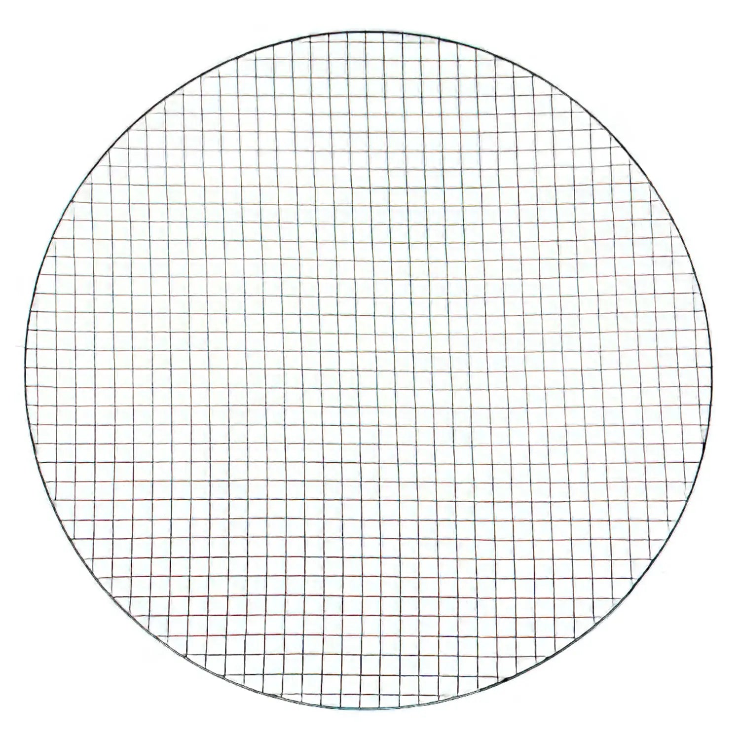 50-Piece EBM Galvanized Iron Round BBQ Grill Mesh - Durable Rust-Resistant Barbecue Grilling Accessories for Outdoor Cooking, Camping & Backyard Parties