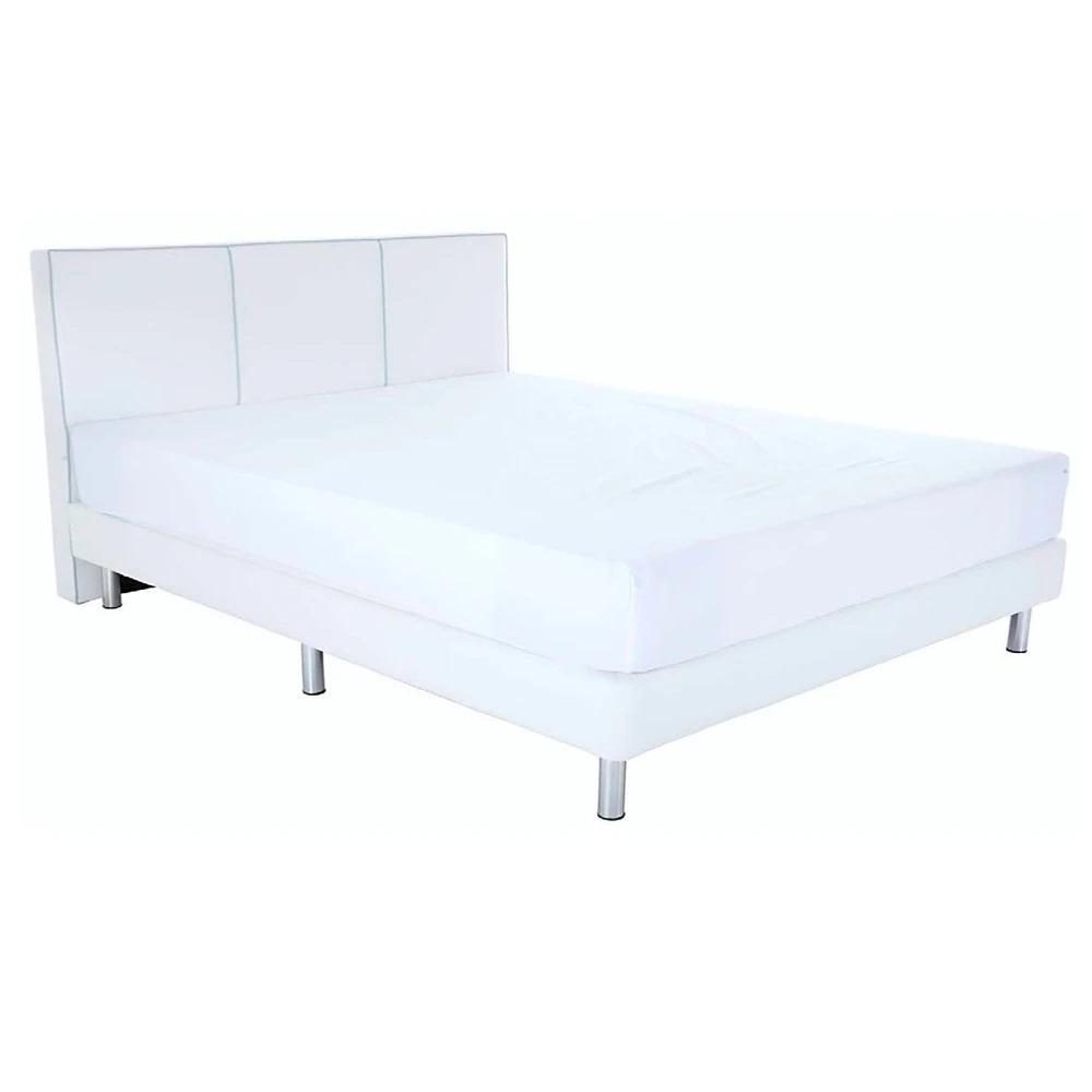 Custom Sarah Bed Frame - Queen Size Solid Wood Platform Bed with Upholstered Headboard - Perfect for Modern Bedroom Decor & Guest Room Furniture