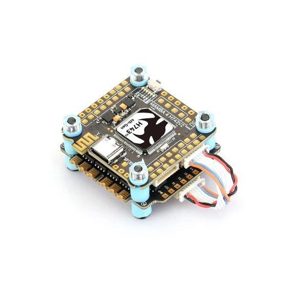 Diatone MAMBA MK4 H743 V2 Flight Controller with F65A 65A 3-6S BLHeli_32 ESC Stack - 30x30mm for FPV Drone Racing and Freestyle Flying