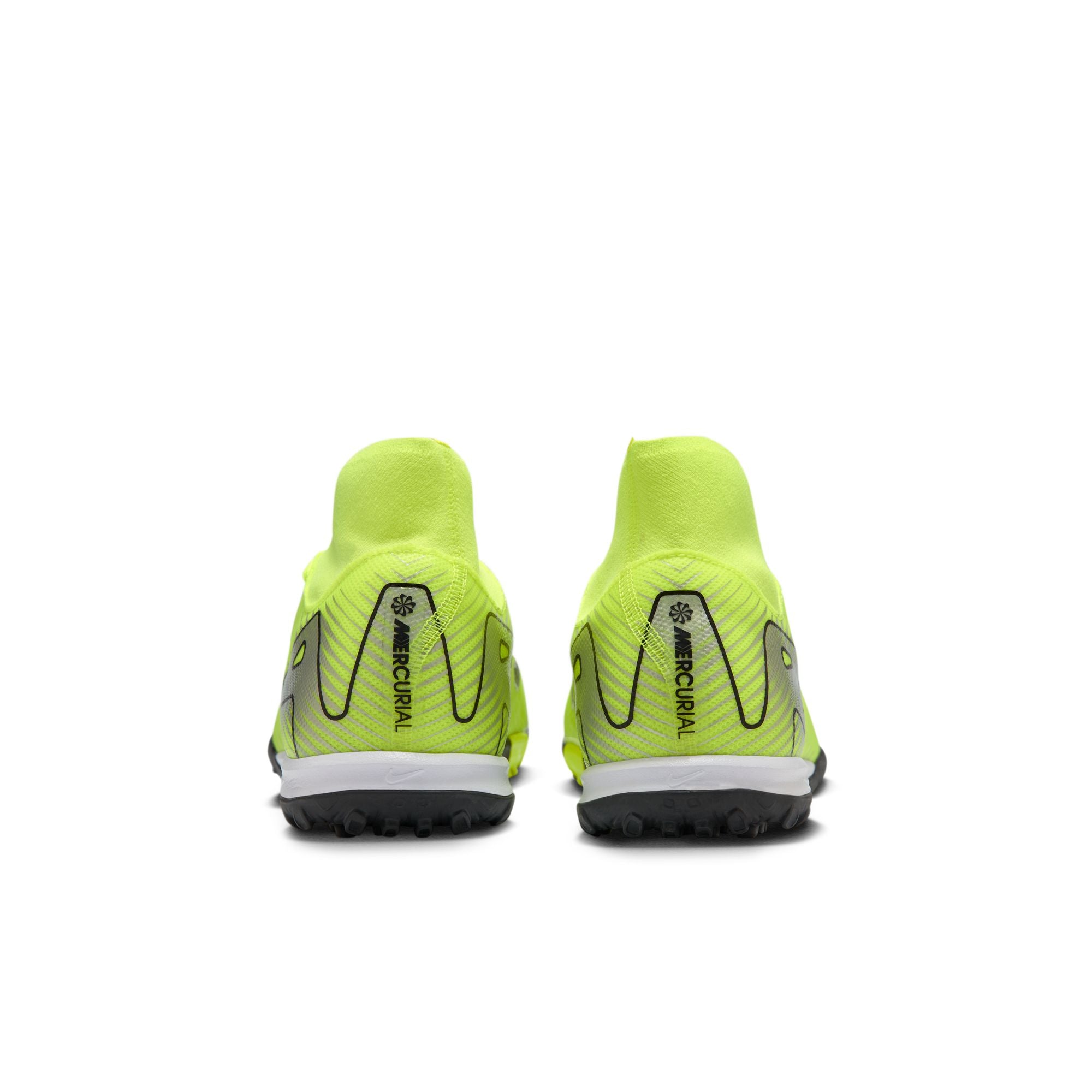 Nike Mercurial Superfly 10 Academy TF Turf Soccer Shoes for Men - Volt/Black Colorway - Perfect for Artificial Grass & Indoor Soccer Training